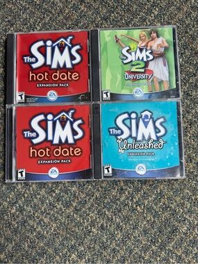 The SIMS Vintage PC Games
